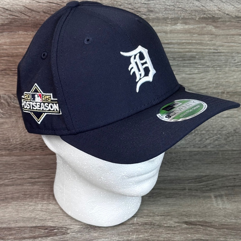 New Era 9SEVENTY Hat Detroit Tigers 2025 Stretch Baseball Cap adjustable NEW